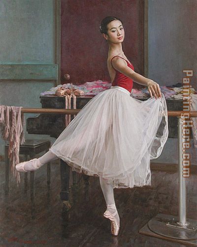 Pirouette painting - Guan zeju Pirouette art painting
